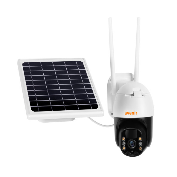 AVENİR AV-M06 3MP Solar Panelli PTZ 4G Sim Kartlı Kamera