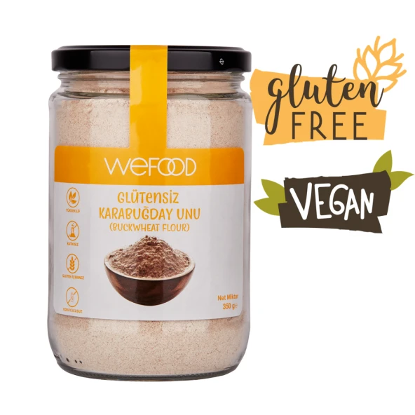 WEFOOD GLUTENSİZ KARABUĞDAY UNU 350 GR