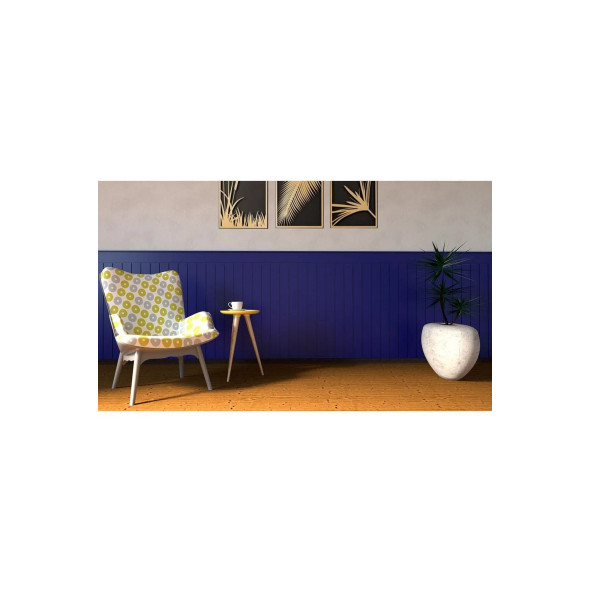 Dekoratif Duvar Paneli ( 54 X 105 Cm ) Boyanabilir Ahşap Ham Mdf Duvar Paneli - 4