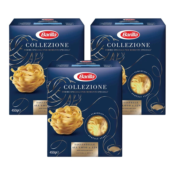 Barilla Tagliatelle Makarna 450 gr x 3 Adet ürün görseli