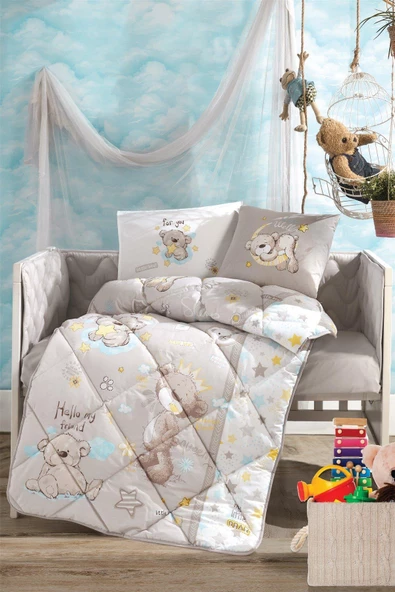 Clasy Ranforce 100% Pamuk Bebek Uyku Seti - 6
