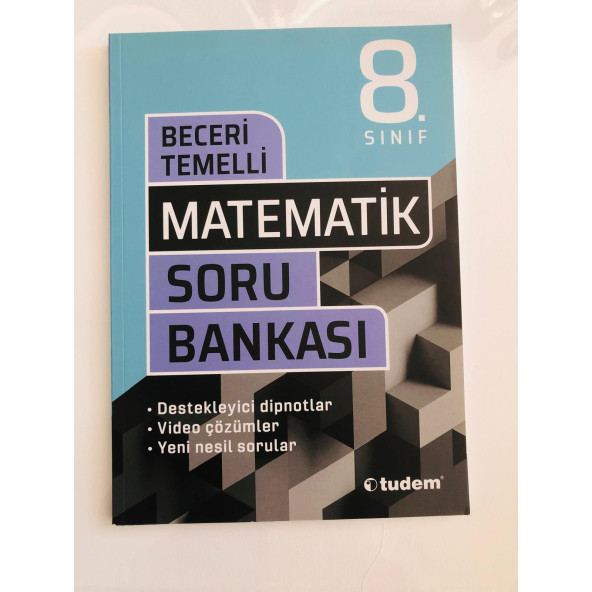 TUDEM 8.SINIF MATEMATİK BECERİ TEMELLİ SORU BANKASI