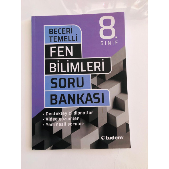 TUDEM 8.SINIF BECERİ TEMELLİ FEN BİLİMLERİ SORU BANKASI