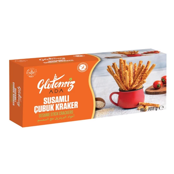 GLUTENSİZ ADA SUSAMLI ÇUBUK 105 GR