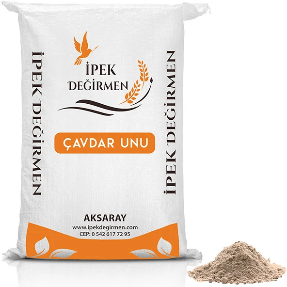 İpek Değirmen 5 KG Tam Çavdar Unu Doğal Katkısız Çavdar Unu