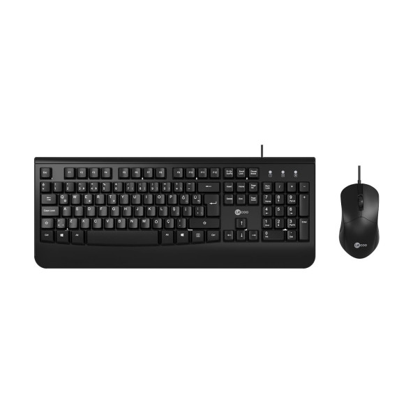 Lecoo CM105 Klavye & Mouse Set - Siyah
