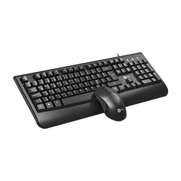 Lecoo CM105 Klavye & Mouse Set - Siyah - 2