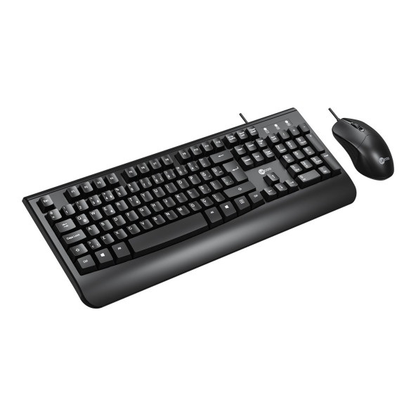 Lecoo CM105 Klavye & Mouse Set - Siyah - 3