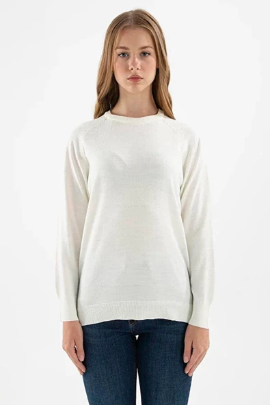 FASHION FRIENDS KADIN BİSİKLET YAKA TUNİK 23K0242K1 - 2