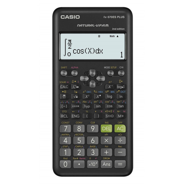 Casio Fx-570Es Plus 2. Versiyon Bilimsel Hesap Makinesi