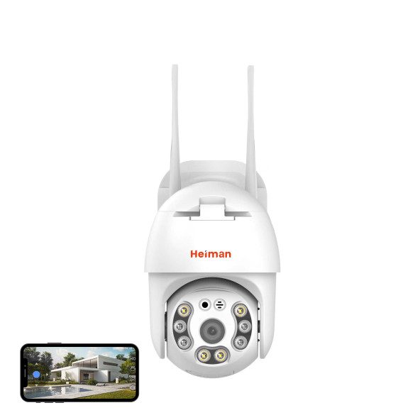 Heiman HM-40 WİFİ 2mp Onvif Dış Mekan Gece görüşlü Hareket Algılama AP Modlu Kamera - 2