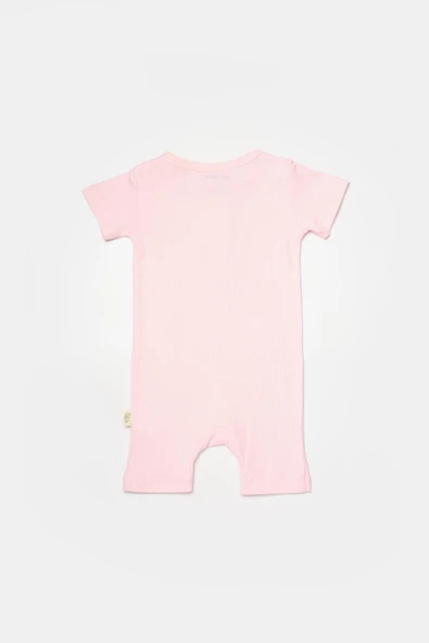 Bebek 2'li Kısa Kollu Tulum, %50 Bambu - %50 Organik Pamuk, Bebek ve Yenidoğan Serisi - CSYB9036 - 6