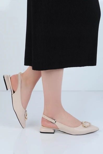 Moda Ayakkabı 01129 Shoes Bayan Babet Ayakkabı