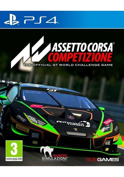 Assetto Corsa Competizione The Official Gt World Challenge Game Ps4 Oyun