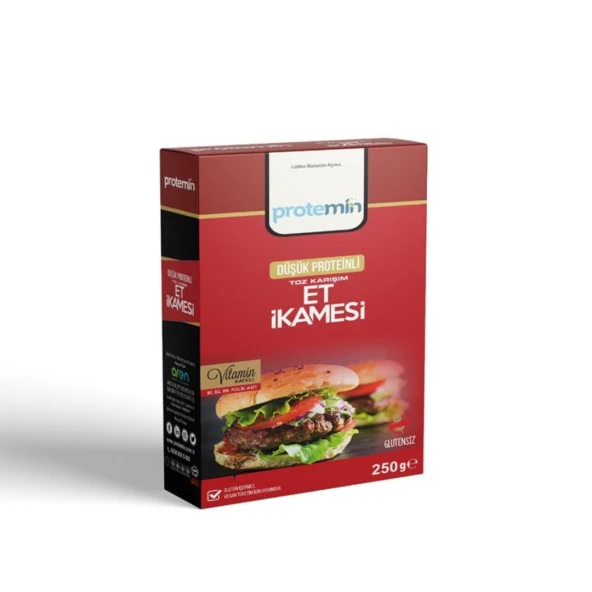 MAYALIHANE DÜŞÜK PROTEİNLİ TOZ ET İKAMESİ 250 g