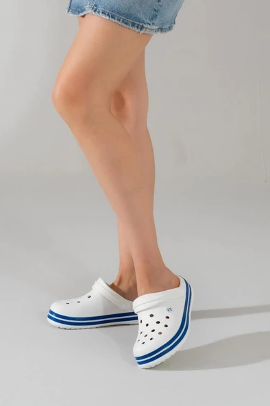 Carla Verde Clog 5001 Orto pedik Hastane İş Plaj Kadın Eva Terlik - 11