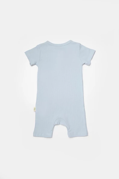 Bebek 2'li Kısa Kollu Tulum, %50 Bambu - %50 Organik Pamuk, Bebek ve Yenidoğan Serisi - CSYB9038 - 7