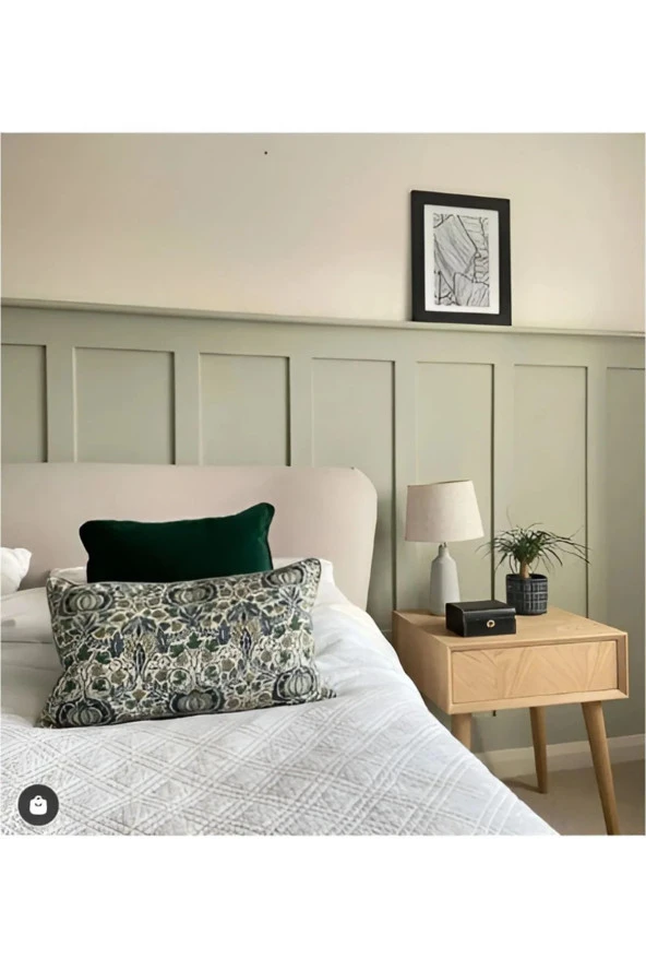 Petels Iskandinav Duvar Çıtası 5 Adet 100 Cm x 8 Cm Dekoratif Duvar Çıtası Boyanabilir Duvar Dekoru Efsane - 4