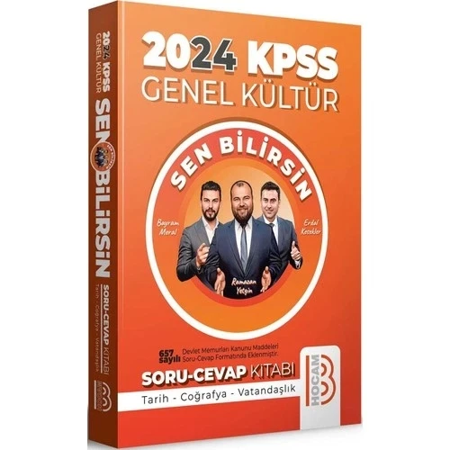 2025 KPSS GK SEN BİLİRSİN SORU CEVAP KİTABI  BENİM HOCAM