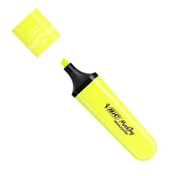Bic Marking Flat  Fosforlu Kalem - 8