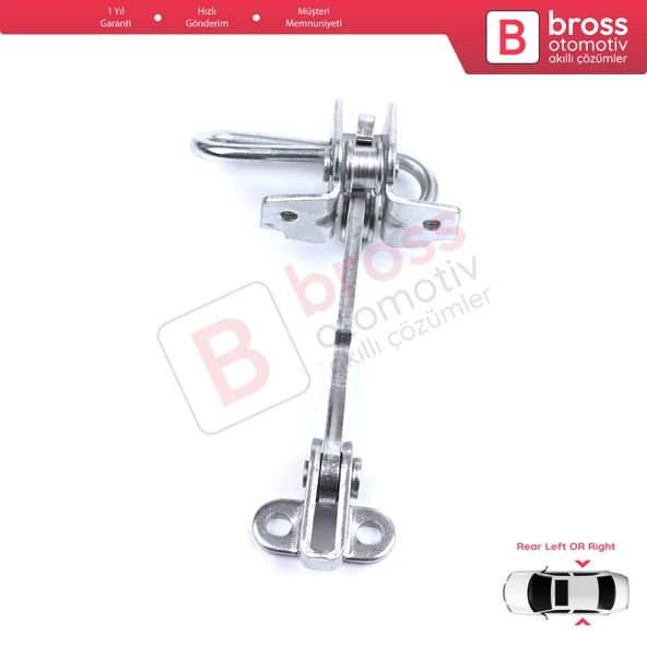 Fiat Punto MK2 188 5-Door 1999-2012 51790088 İçin Arka Sağ veya Sol Kapı Gergi Yayı - 4