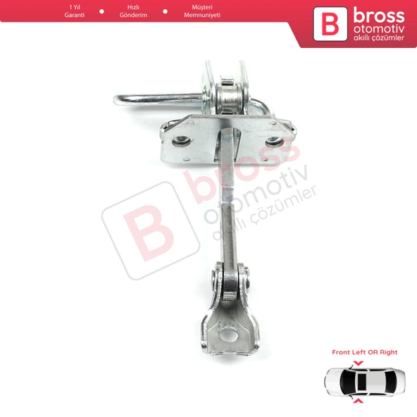 Fiat Idea Lancia Musa 350 2004-2012 51795854 İçin Ön Sağ veya Sol Kapı Gergi Yayı - 4