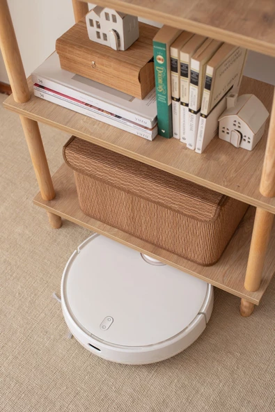 Concept 2 Raflı  Mutfak Dolabı Kitaplık Banyo Balkon Organizer Ofis Düzenleyici Ahşap Nature - 2
