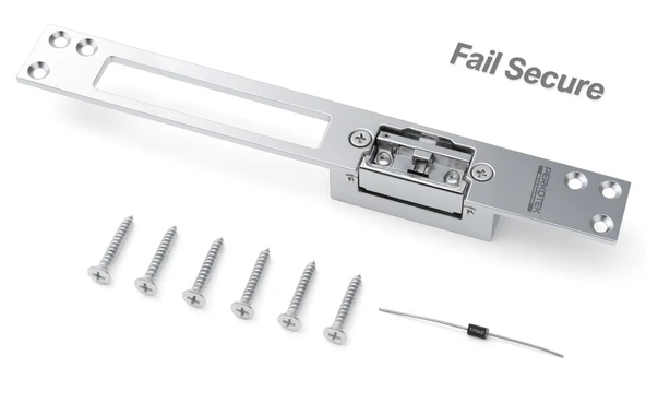 Perkotek MN 232 Elektrikli Kapı Kilit Karşılığı Basaj Kilit Fail Secure Elektrik kesildiğinde kilitli kalır