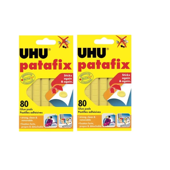 UHU PATAFİX-TACK-İT SARI UHU50140 ( 2 Adet )