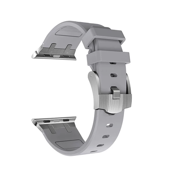 Vendas Apple Watch 44mm Zore KRD-89 Silikon Kordon - Resim 3