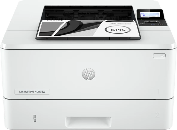 HP 2Z610A (4003dw) LaserJet Pro A4 Network 40ppm Mono Lazer Yazıcı ürün görseli 1