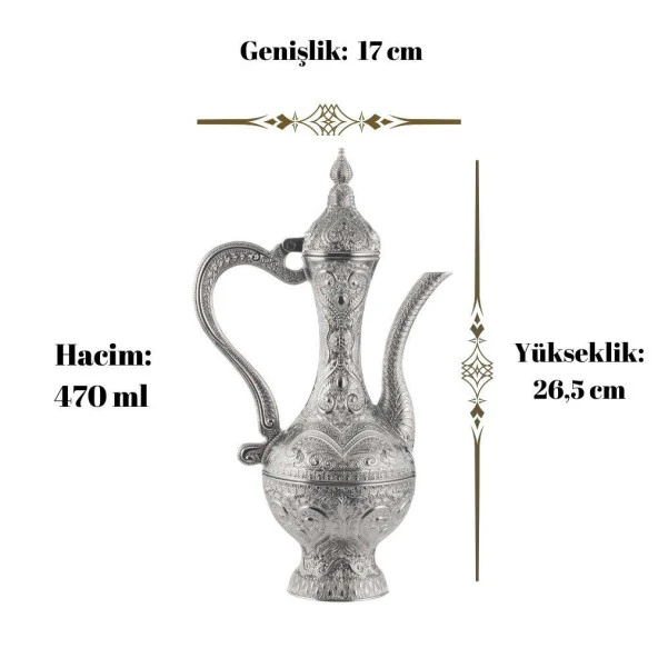 PAYİTAHT BÜYÜK ZEMZEM İBRİK NİKEL - 2