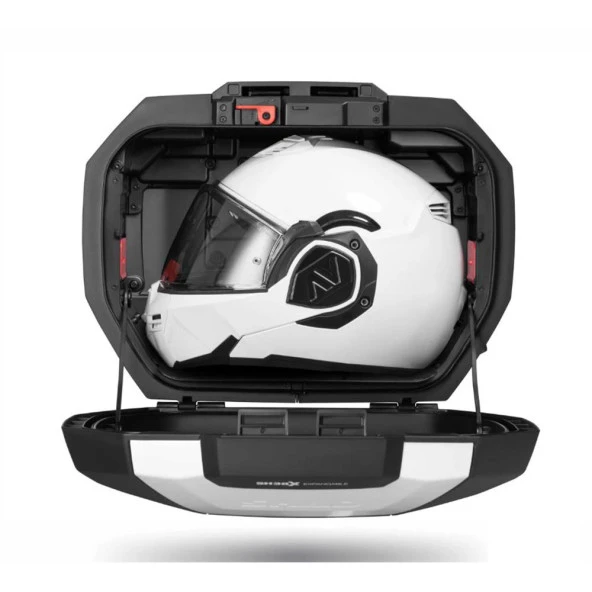 Shad SH38X Genişletilebilir Alüminyum Yan Çanta Seti Sağ ve Sol D0B38200 - Resim 3