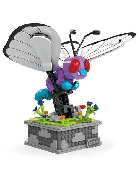 Pokemon Construx Motion Butterfree Mekanik Yapı Blok Seti HKT22 - Resim 2