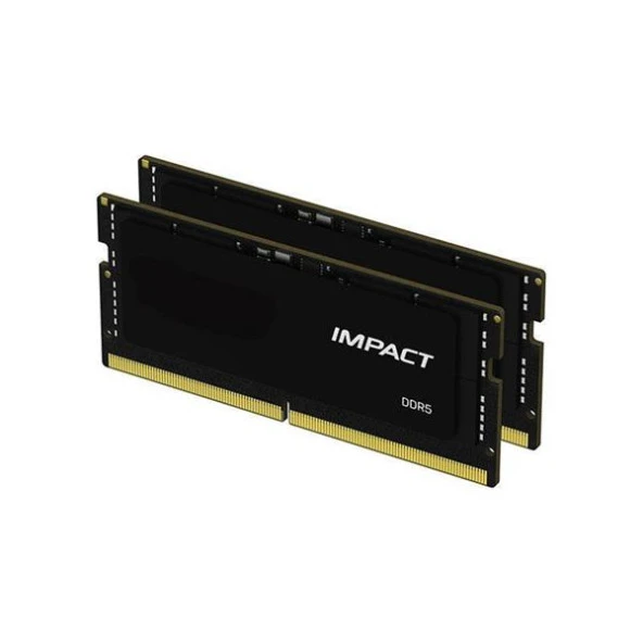 Kingston Impact 64GB DDR5 5600MHz CL40 Notebook Performans Ram Kit (2x32GB)