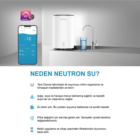 Neutron NTL-SU60WB Akıllı Su Arıtma Cihazı - 8
