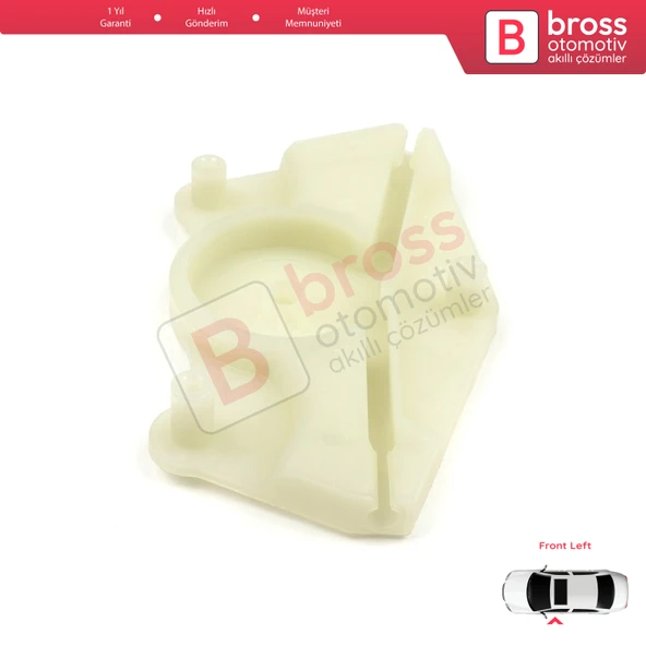 VW Golf Bora Jetta MK4 A4 Seat Toledo MK2 Leon MK1 Skoda Fabia MK1 1JM898461 İçin Ön Sol Cam Kriko Makara Kapağı - 5