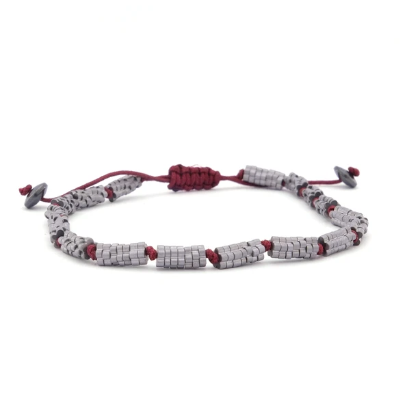 Hematit Doğal Taş Erkek Bileklik EBLK-326 ürün görseli