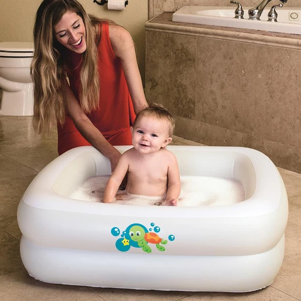 Şişme Tabanlı Bebek Havuzu 51116