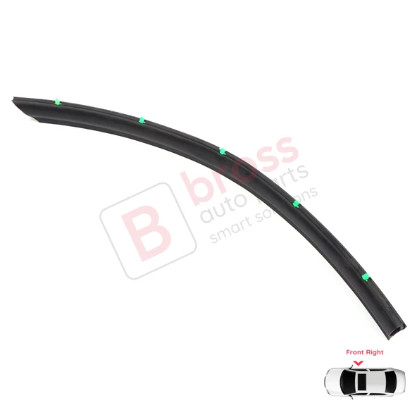 VW Transporter T5 T6 T6.1 Caravelle Multivan 7H0837566 İçin Ön Sağ Çamurluk Kapı Alt Fitili ürün görseli 1