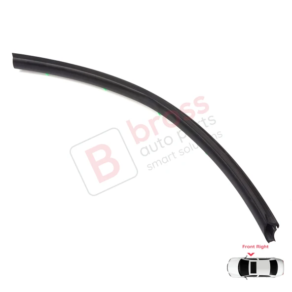 VW Transporter T5 T6 T6.1 Caravelle Multivan 7H0837566 İçin Ön Sağ Çamurluk Kapı Alt Fitili - Resim 3