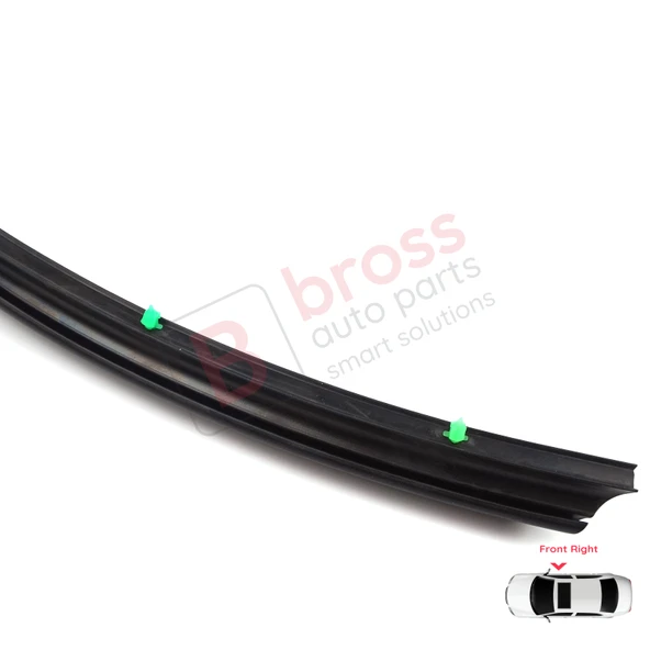 VW Transporter T5 T6 T6.1 Caravelle Multivan 7H0837566 İçin Ön Sağ Çamurluk Kapı Alt Fitili - Resim 5