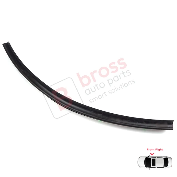 VW Transporter T5 T6 T6.1 Caravelle Multivan 7H0837566 İçin Ön Sağ Çamurluk Kapı Alt Fitili - Resim 2