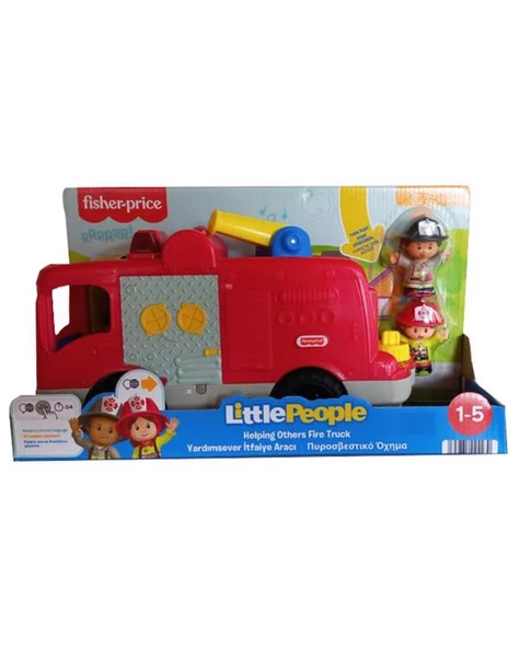 Little People Yardımsever İtfaiye Aracı HDJ24