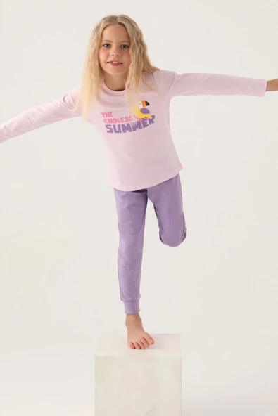 Roly Poly 3401 Endless Kız Çocuk Pijama Takımı - 3