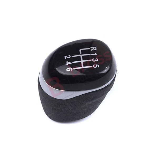 Renault Megane MK4 BFB Kadjar Talisman 328654845R için Gümüş Siyah Renk 6 İleri Vites Topuzu - Resim 3