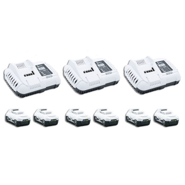 Tan Börth Akülü 3-Lü Set Hilti & Taşlama & Torklu Vidalama - 2