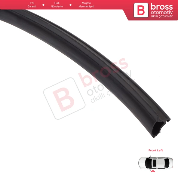 VW Transporter T5 T6 T6.1 Caravelle Multivan 7H0837565 İçin Ön Sol Çamurluk Kapı Alt Fitili - 5