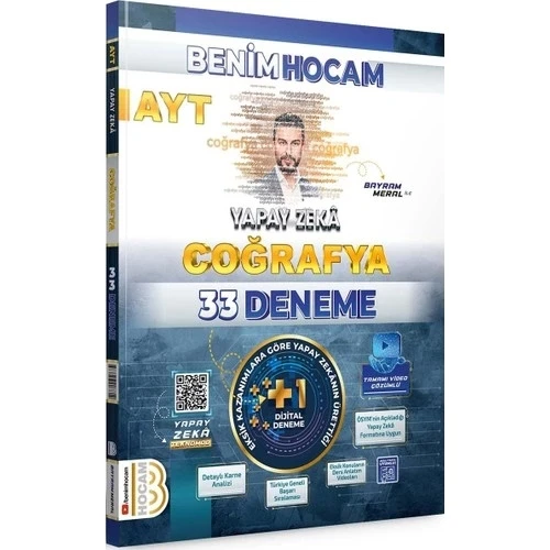 2024 AYT YAPAY ZEKA COĞRAFYA 33 DENEME  BENİM HOCAM