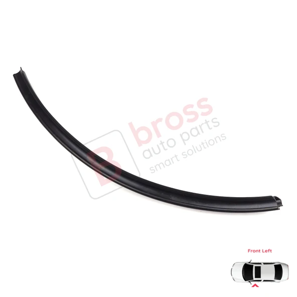 VW Transporter T5 T6 T6.1 Caravelle Multivan 7H0837565 İçin Ön Sol Çamurluk Kapı Alt Fitili - Resim 2